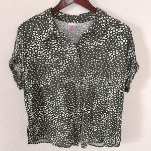 NOBO Green Floral Shirt